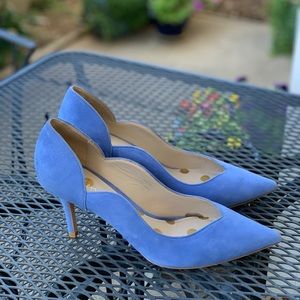 Boden Light Blue Suede Pumps Size US9/ Europe 40.